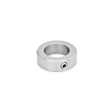 Ganter Anillos de apriete, acero inoxidable GN 705-12-E-NI