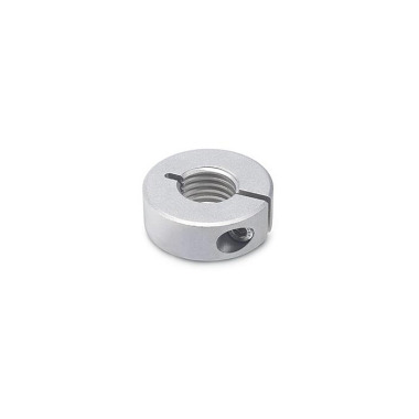 Ganter Anillos de apriete roscados, acero inoxidable GN 706.3-20-M8X1-NI