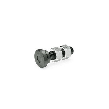 Ganter Tornillos de apriete con base de apriete orientable de acero GN 802-M5-37