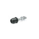 Ganter Tornillos de apriete, acero, con base de apriete accionada por muelle ajustable GN 804-M10-85