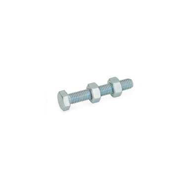 Ganter Tornillos de apriete, acero, con/sin tapa de protección GN 807-M10-127-A