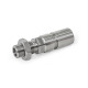 Ganter Posicionadores de muelle, acero inoxidable, accionamiento neumático GN 817.7-6-9-A-OP