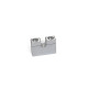 Ganter Bloques de cojinetes, para tornillos de ajuste GN 827, aluminio GN 828-10-UA-15-AM