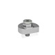 Ganter Levas excéntricas, acero inoxidable, apriete radial, con perno roscado GN 918.5-40-SK-L