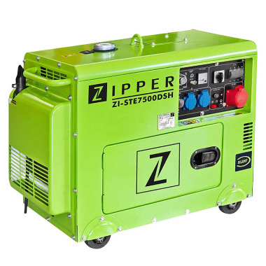 Zipper Stromerzeuger Diesel, 6500 W max. ZI-STE7500DSH