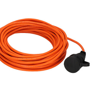 Brennenstuhl BREMAXX Verlängerungskabel (20m Kabel in orange, für den kurzfristigen Einsatz im Außenbereich IP44, Stromkabel einsetzbar bis -35 °C, Öl- und UV-beständig) 1169940