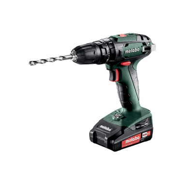 Metabo Akku-Schlagbohrschrauber SB 18 (602245560) metaBOX 145 18V 2x2Ah Li-Power + SC 30