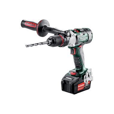 Metabo Akku-3-Gang-Schlagbohrschrauber SB 18 LTX-3 BL I (602356650) metaBOX 145 L 18V 2x5.2Ah Li-Power + ASC 55