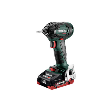 Metabo Akku-Schlagschrauber SSD 18 LTX 200 BL (602396800) metaBOX 145 18V 2x4Ah LiHD + ASC 55