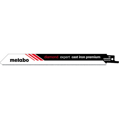 Metabo 2 Säbelsägeblätter expert cast iron premium 200 x 1,0 mm, DIA/K50 (626565000)