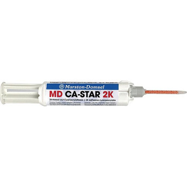 2K-Cyanacrylatklebstoff MD CA-Star 10g transp.Doppelspritze MARSTON MGL.STAR.S10