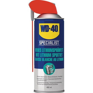 Lithiumsprühfett 400ml cremefarben NSF H2 Spraydose WD-40 SPECIALIST 49390/25NBA