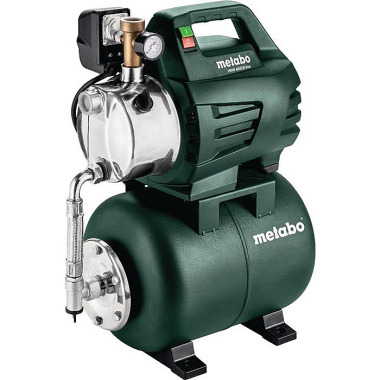 Hauswasserwerk HWW 4000/25 Inox 4000 l/h 45m 8m 1100 W STA 24l METABO 600982000