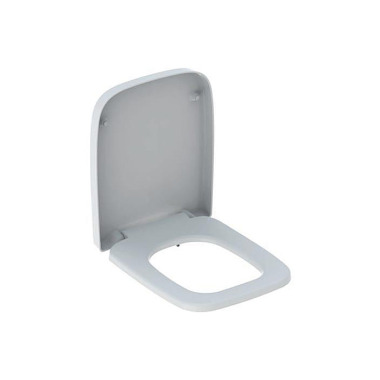 Geberit WC-Sitz RENOVA PL AN eck. Dsg o Absenkauto Befest unten weiß 572110000