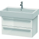 Duravit Waschtischunterba u X-LARGE 443x750x448mm w e hgl lack XL634508585