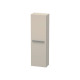 Duravit Halbhochschrank X -LARGE 238x400x1320mm Ans re taupe XL1152R9191