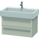 Duravit Waschtischunterba u X-LARGE 443x750x448mm t aupe XL634509191