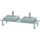 Duravit Konsole X-LARGE 4 80x1000x24mm betongrau ma tt XL015C00707