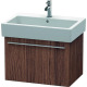 Duravit Waschtischunterba u X-LARGE 443x650x448mm n ussbaum dunkel XL604202121