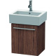 Duravit Waschtischunterba u X-LARGE 328x400x442mm A ns links nussbaum dunkel XL6209L2121