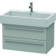 Duravit Waschtischunterba u X-LARGE 443x750x448mm b etongrau matt XL634500707