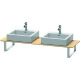 Duravit Konsole X-LARGE 4 80x1000x24mm medi eiche XL015C07171