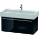 Duravit Waschtischunterba u X-LARGE 443x950x448mm s w hgl XL604604040