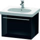 Duravit Waschtischunterba u X-LARGE 458x600mm sw hg l XL605104040