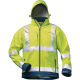 Warnschutz-Softshelljacke LIAM Gr.L fluoresz.gelb/marine ELYSEE 22732-2