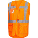 Warnweste 7118 Gr.2XL neonorange EN ISO 13688/EN ISO 20471/EN 1149 NITRAS 7118-4100-2XL