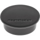 Magnet Premium D.40mm schwarz MAGNETOPLAN 1662012