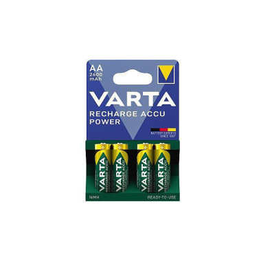 Varta Akku Ready2Use 5716 101404 AA Mignon HR6 2.60 0mAh 4 St./Pack. 190210700