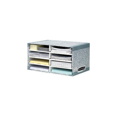 Bankers Box Sortierstatio n System 08750EU 49x26x31 cm grau/weiß 128840200