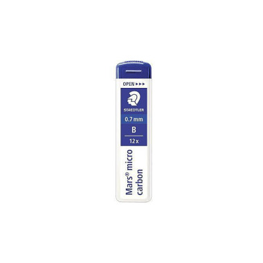 STAEDTLER Feinmine Mars m icro carbon 250 07-B 0,7m m 12 St./Pack. 315001561