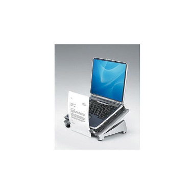 Fellowes Laptopständer Of fice Suites 8036701 schwa rz/silber 187217090