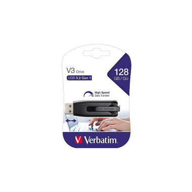 Verbatim USB-Stick V3 491 89 128GB USB 3.0 grau 183237900