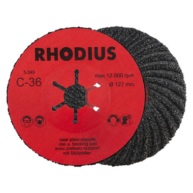 Rhodius Fiberscheibe SFC PROline, 125 x 22,23mm 300476