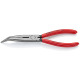 Knipex Pince demi-ronde avec tranchant noire atramentisée 200mm 26 21 200 SB