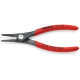 Knipex Pince de précision pour circlips grise atramentisée 140mm 49 11 A1 SB