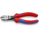 Knipex Pince coupante de côté à forte démultiplication noire atramentisée 160mm 74 02 160