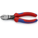 Knipex Pince coupante de côté à forte démultiplication noire atramentisée 160mm 74 12 160