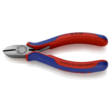 Knipex Pince coupante de côté noire atramentisée 125mm 76 12 125