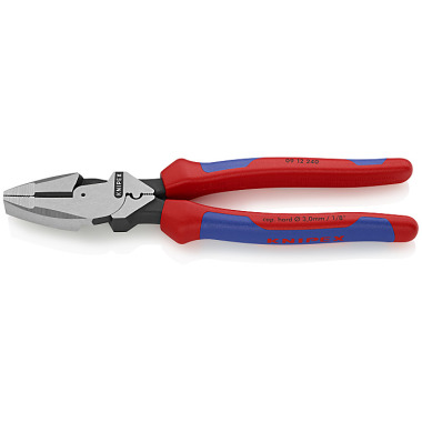 Knipex Pince universelle pour câbles noire atramentisée 240mm 09 12 240