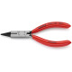 Knipex Pince à becs ronds avec tranchant noire atramentisée 130mm 19 01 130 SB