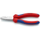 Knipex Pince à becs plats chromée avec gaines bi-matière 160mm 20 05 160