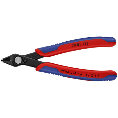 Knipex Electronic Super Knips® brunie avec gaines bi-matière 125mm 78 81 125