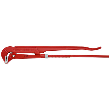 Knipex Clé serre-tubes 90° revêtement poudre, rouge 750mm 83 10 040