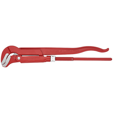 Knipex Clé serre-tubes en S revêtement poudre, rouge 420mm 83 30 015