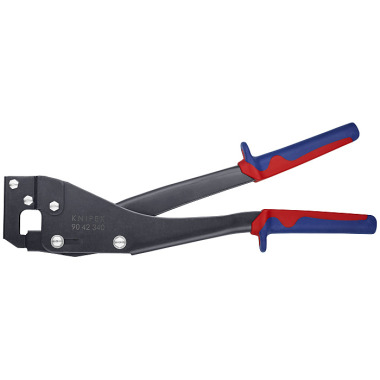 Knipex Pince à sertir les profils brunie avec gaines bi-matière 340mm 90 42 340