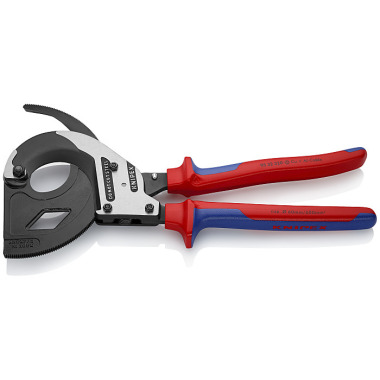 Knipex Coupe-câbles (principe cliquet, 3 réglages) avec gaines bi-matière 320mm 95 32 320